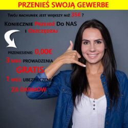 Gewerbe po polsku Gewerbe koszty